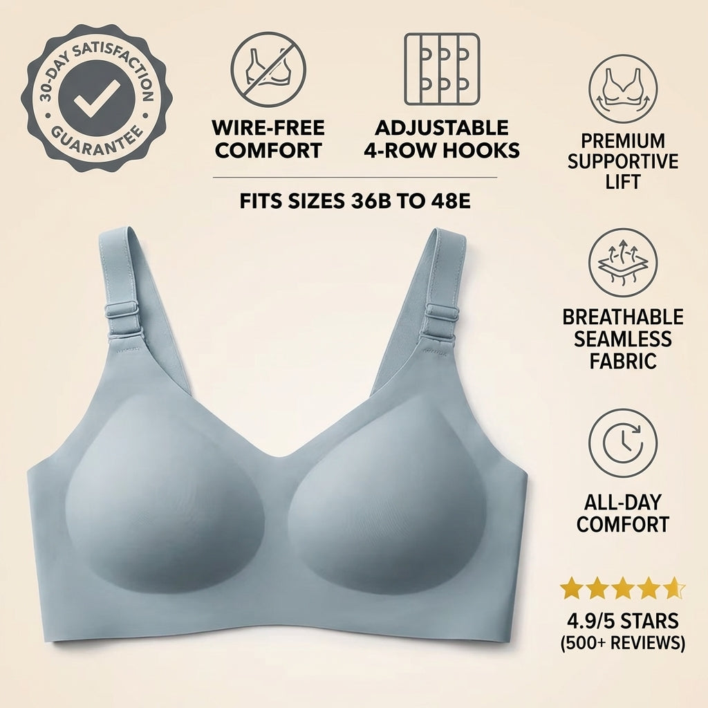 Your Bra Shouldn't Be the Hardest Part of Your Day.