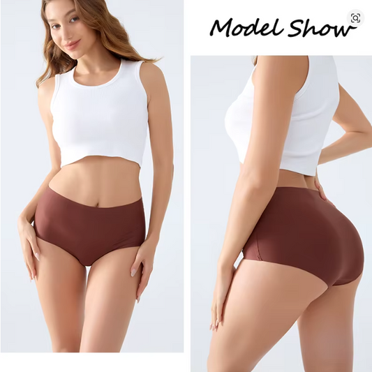 4PCS High Waist Underwear Set